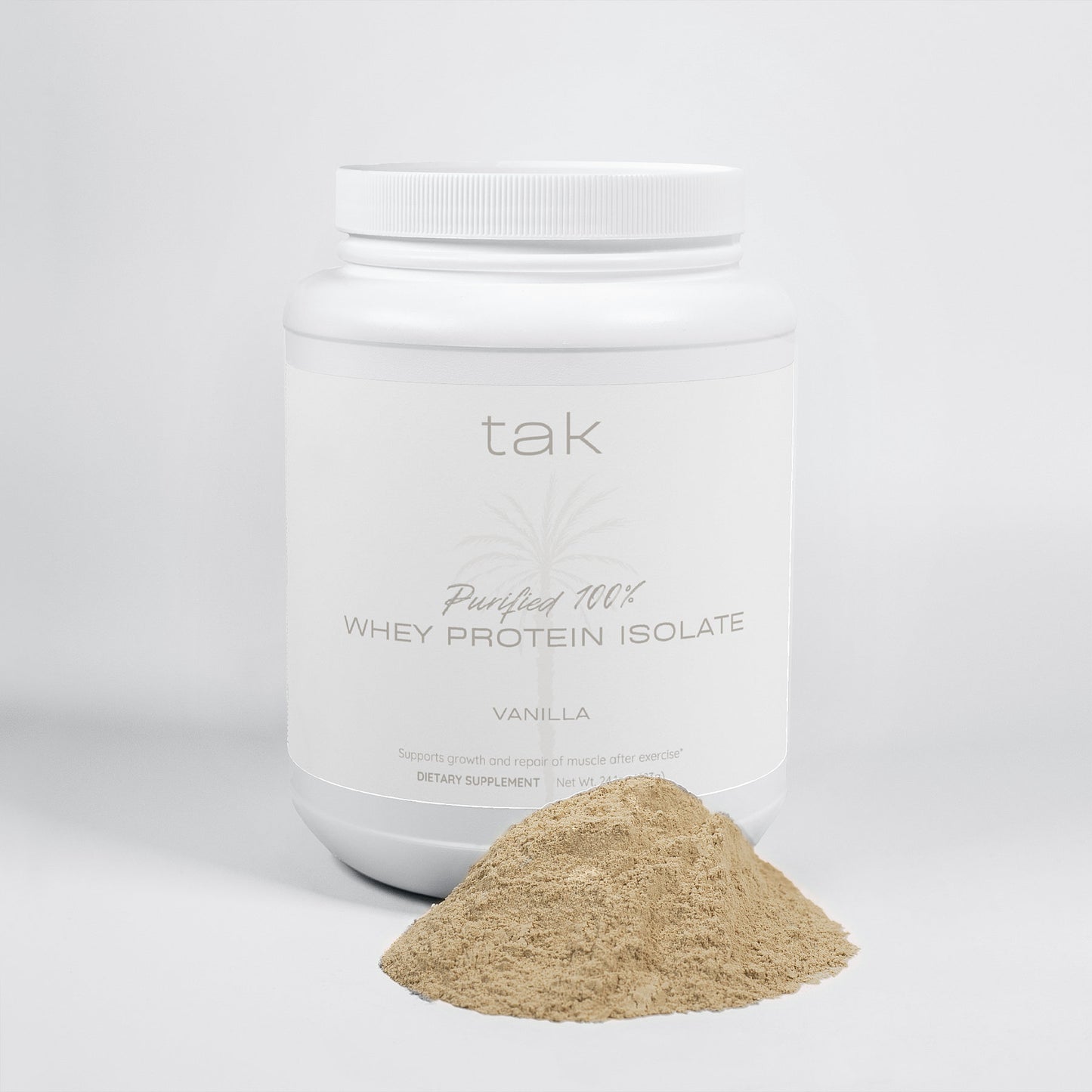 Purified 100% Whey Protein Isolate (Vanilla)